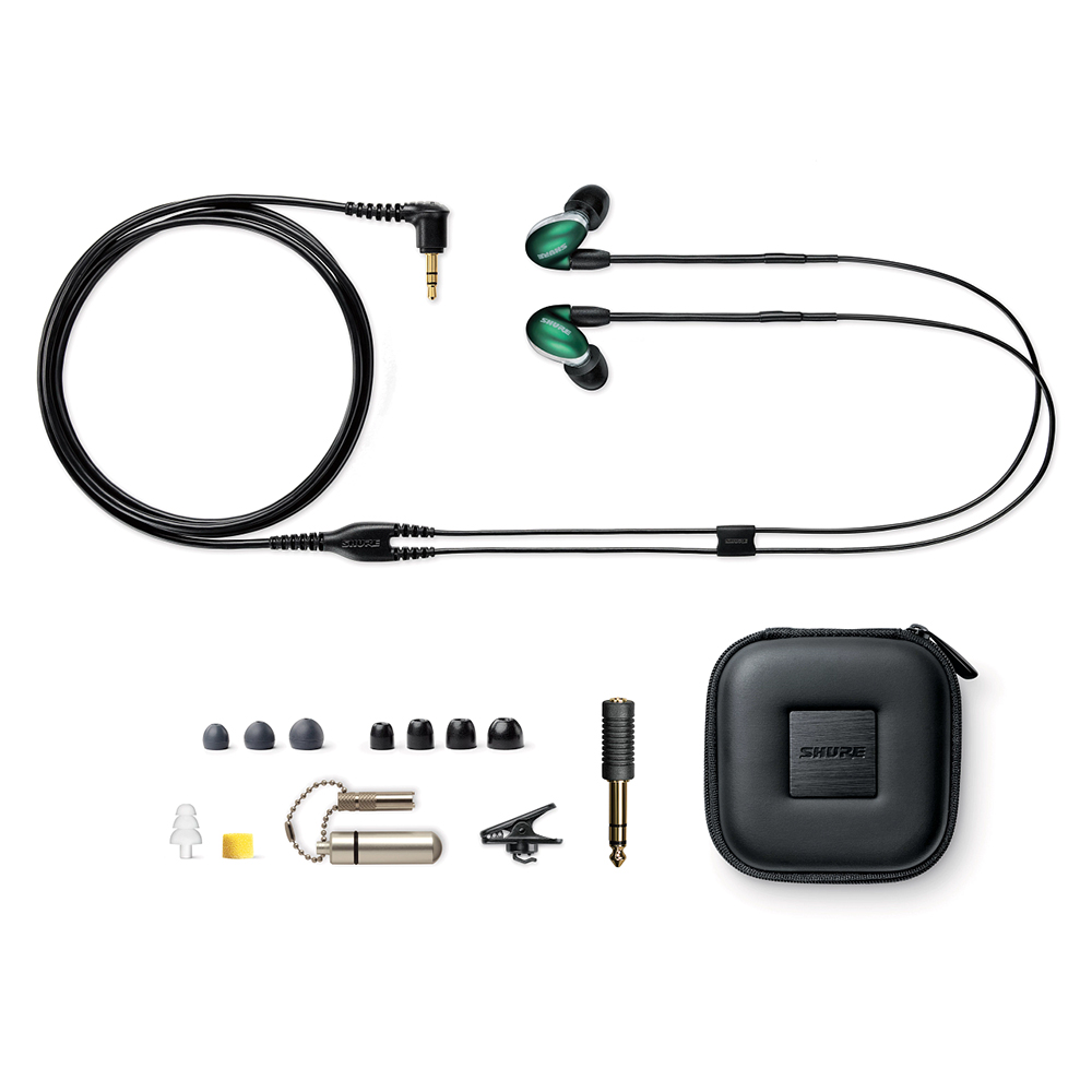 イヤホン SHURE se846 SHURE SE846 (ジェイドグリーン) 第2世代 高遮音性イヤホン